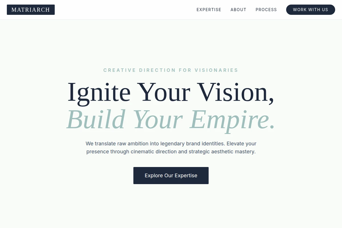 Vision Creative Direction