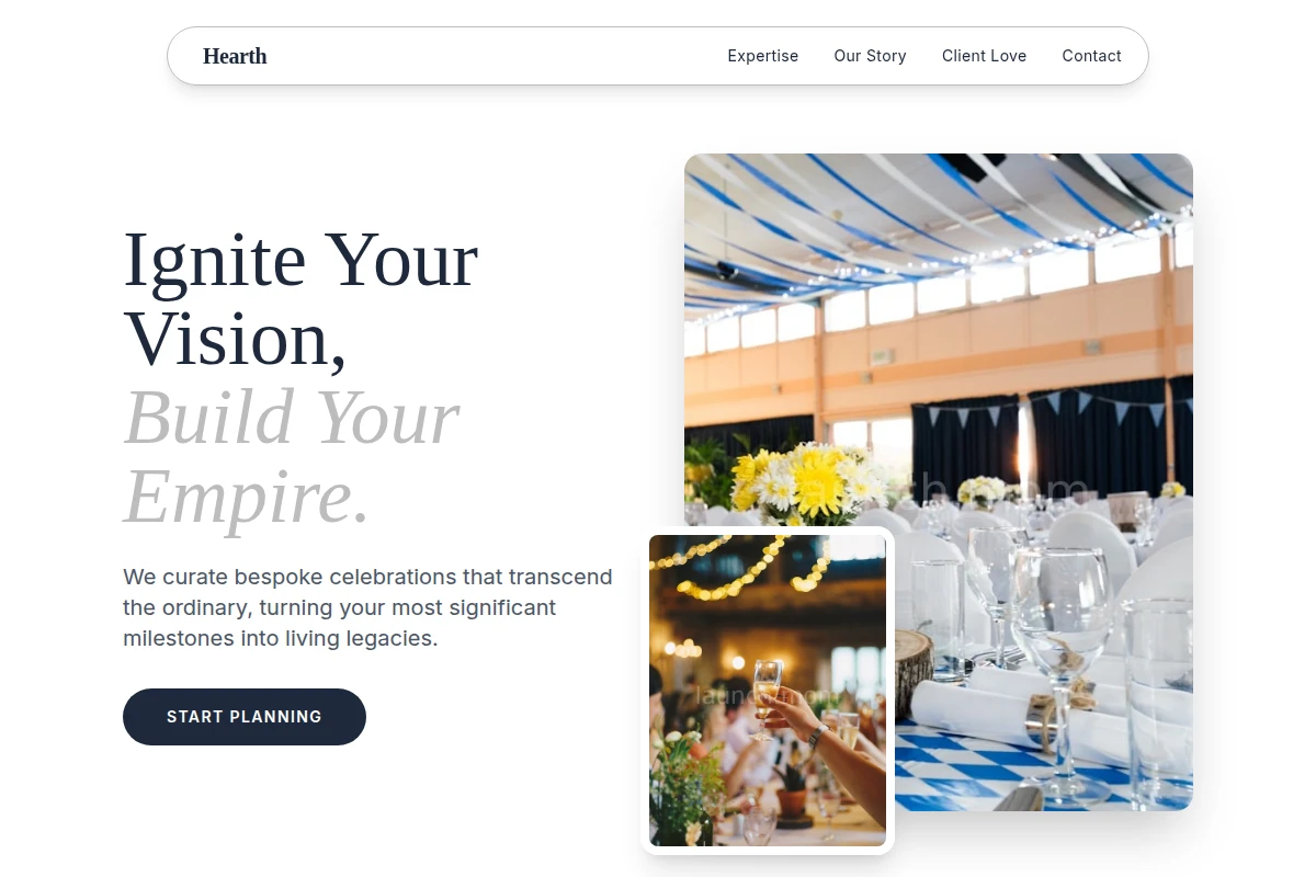Hearth Event Planning