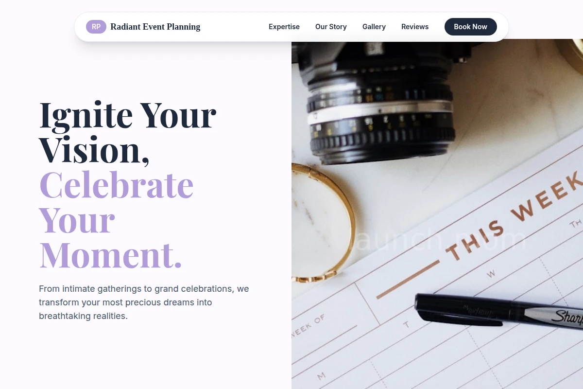 Radiant Event Planning