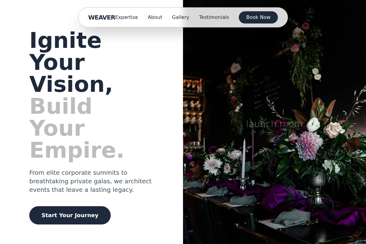 Weaver Event Planning