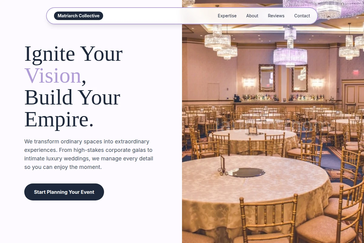 Ember Event Planning