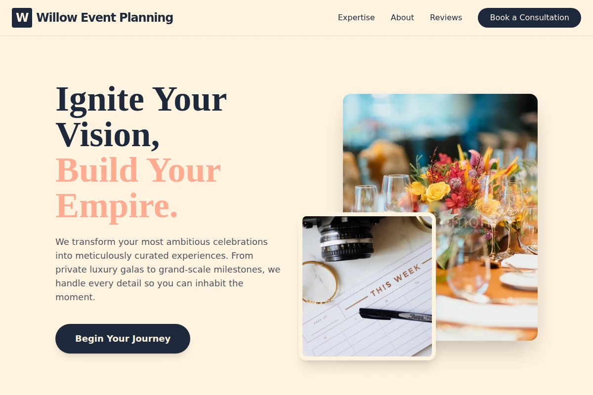 Willow Event Planning