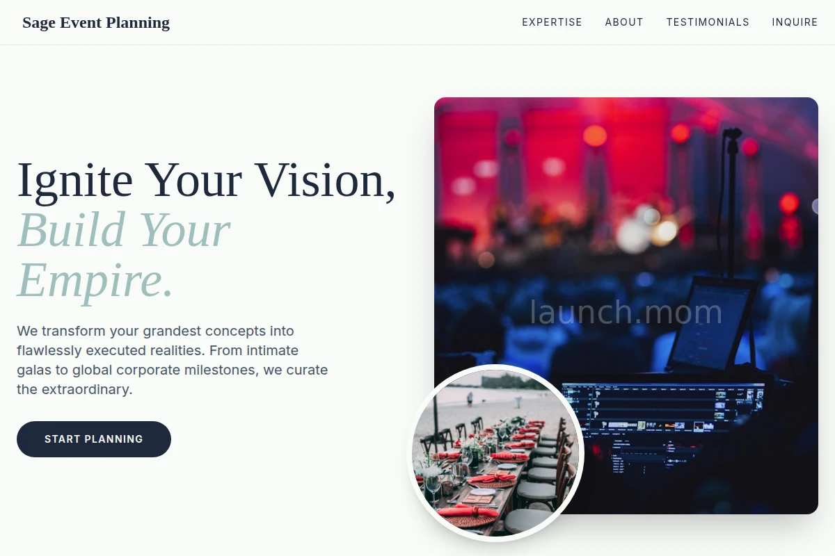Sage Event Planning
