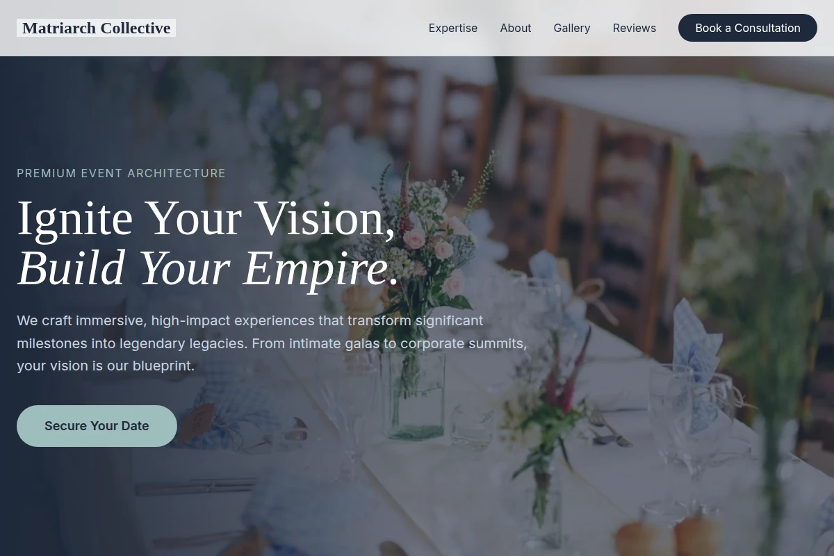 Vision Event Planning