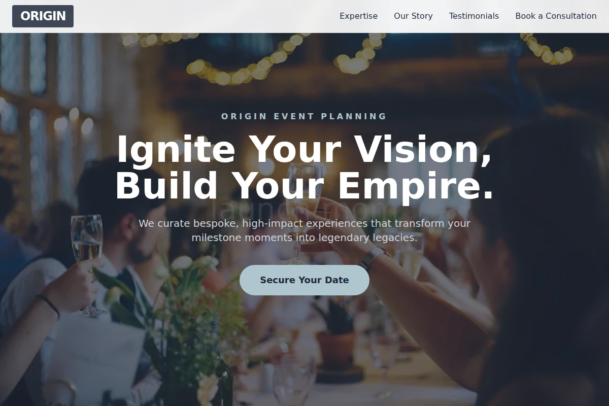 Origin Event Planning