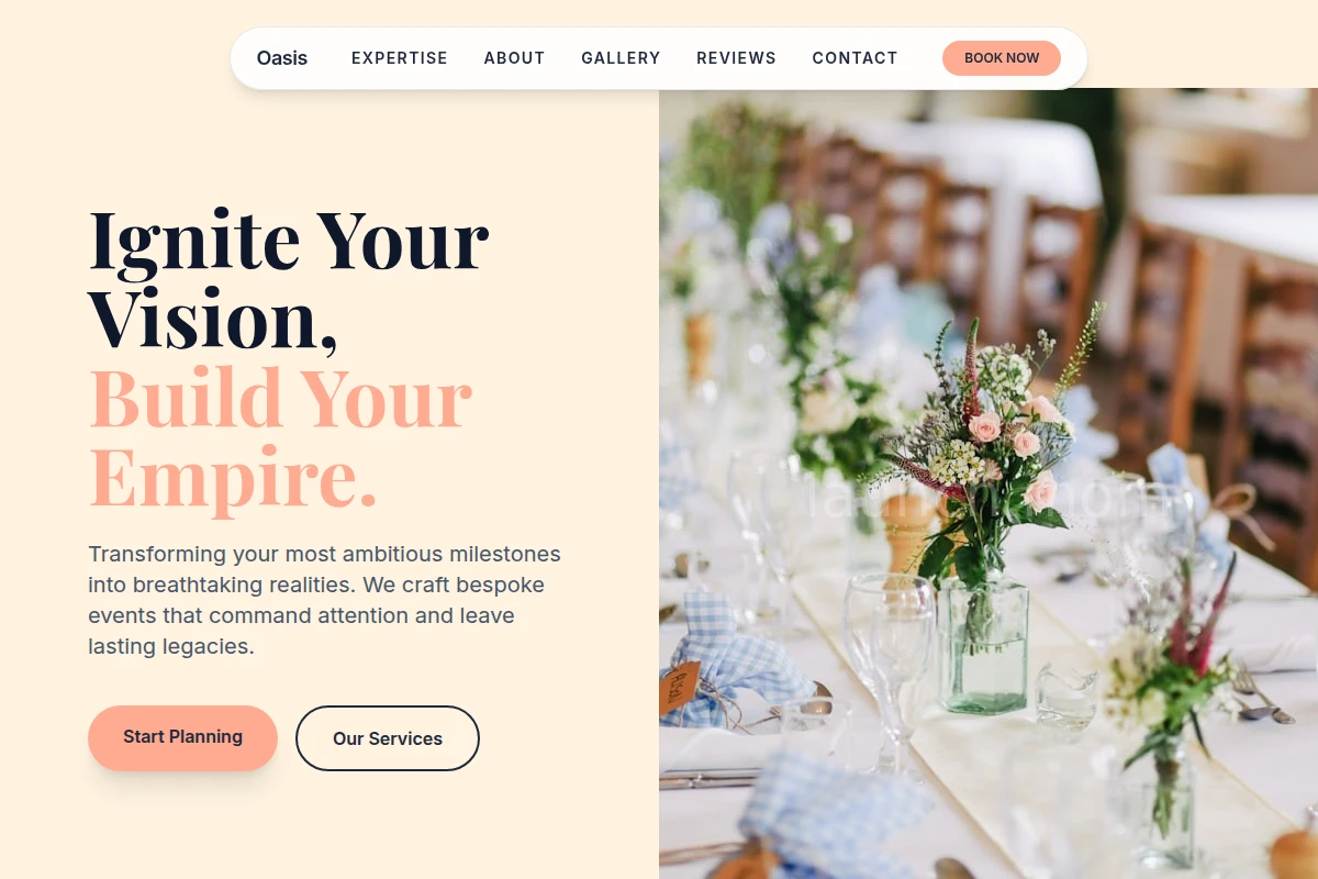 Oasis Event Planning