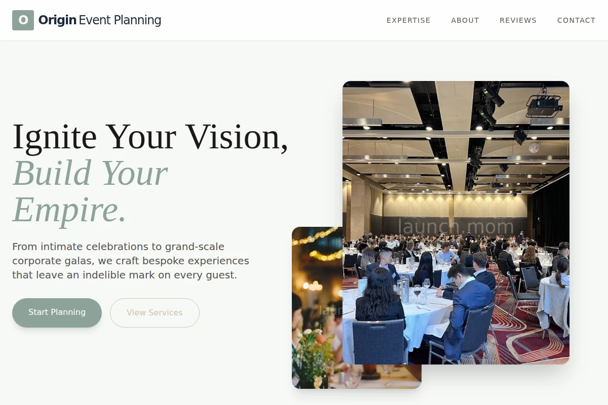 Origin Event Planning