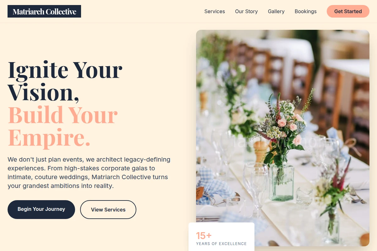 Matriarch Event Planning