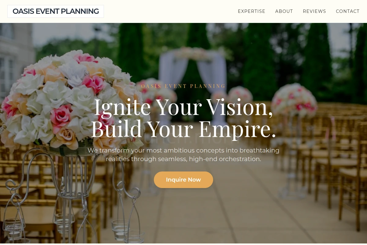 Oasis Event Planning